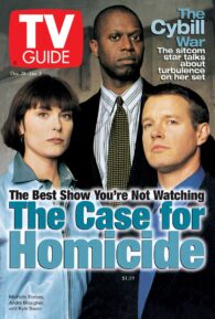 Michelle Forbes, Andre Braugher and Kyle Secor on TV Guide Magazine's cover in 1996