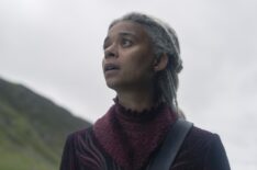 Phoebe Campbell as Rhaena in the 'House of the Dragon' Season 2 finale