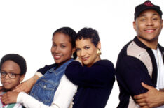 Jeffery Wood, Maia Campbell, Debbie Allen, and LL Cool J of 'In the House'