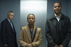 Ken Leung, Myha’la Herrold, Alex Alomar Akpobome in 'Industry' Season 2 Episode 5