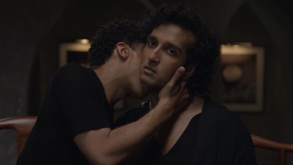 Jacob Anderson and Assad Zaman as Louis and Rashid in 'Interview With the Vampire' Season 1 Episode 5