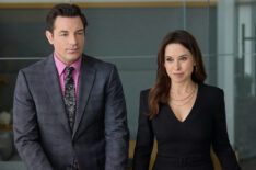 Lacey Chabert and Brennan Elliott in 'His & Hers'