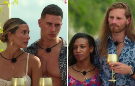 Catherine and Freddie, Nicole and Benaiah on 'Love Is Blind: UK'