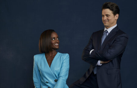Skye P Marshall and Jason Ritter - 'Matlock'
