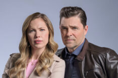 Pascale Hutton and Kavan Smith in 'Nelly Knows Mysteries: A Fatal Engagement'