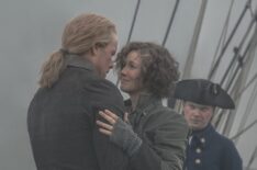 Sam Heughan and Caitriona Balfe in 'Outlander' Season 7