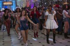 Amrit Kaur, Gracie Lawrence, Alyah Chanelle Scott, and Pauline Chalamet in 'The Sex Lives of College Girls' Season 3