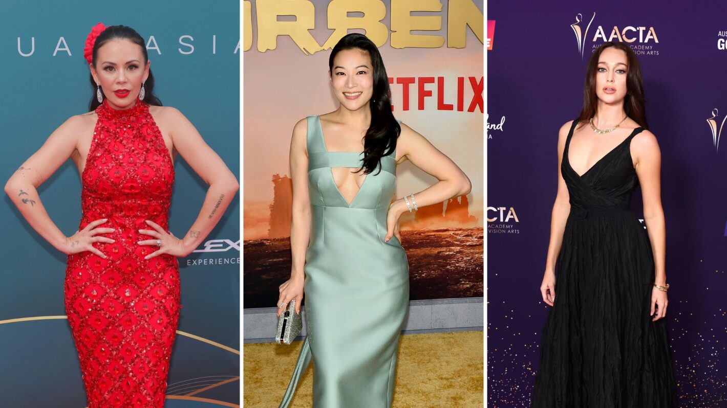 Janel Parrish, Arden Cho, and Alycia Debnam-Carey