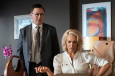 Jeremy Swift and Hannah Waddingham for 'Ted Lasso'