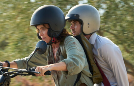 Keeley Hawes and Freddie Highmore in 'The Assassin' Season 1 Episode 1