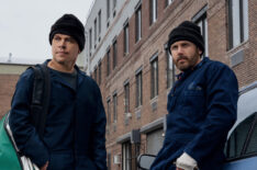 Matt Damon and Casey Affleck in 'The Instigators'