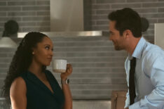 Yaya DaCosta as Andrea Freemann, Manuel Garcia-Rulfo as Mickey Haller in 'The Lincoln Lawyer' Season 3 Episode 3