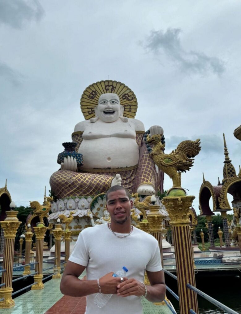 Nicholas Duvernay behind the scenes of 'The White Lotus' Season 3
