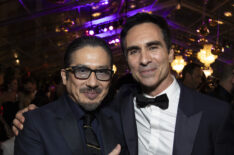 'Shōgun's Hiroyuki Sanada and Nestor Carbonell at Disney's 2024 Emmys afterparty