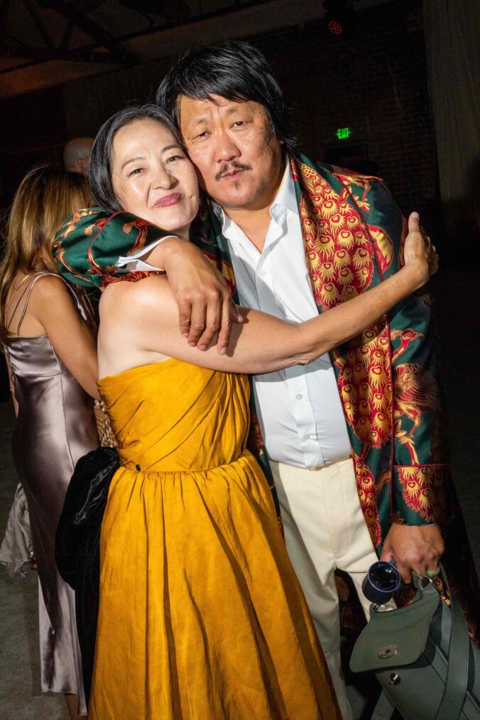 '3 Body Problem' stars Rosalind Chao and Benedict Wong at Netflix's 2024 Emmys afterparty