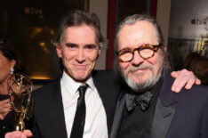 Gary Oldman and Billy Crudup attend the Apple TV+ Emmy Awards 2024 post ceremony reception at Mother Wolf on September 15, 2024 in Los Angeles, California.