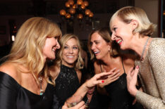 Laura Dern, Sheryl Crow, Kristen Wiig, and Allison Janney attend the Apple TV+ Emmy Awards 2024 post ceremony reception at Mother Wolf on September 15, 2024 in Los Angeles, California.