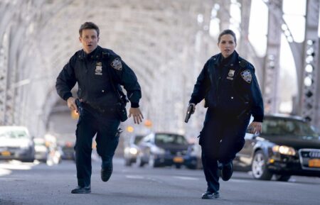 Will Estes and Vanessa Ray in Blue Bloods