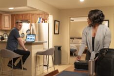 Peter Krause as Bobby and Angela Bassett as Athena — '9-1-1' Season 8 Premiere 'Buzzkill'