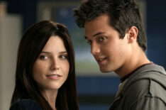 Sophia Bush as Brooke and Stephen Colletti as Chase on 'One Tree Hill'