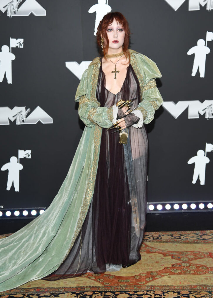 Chappell Roan attends the 2024 MTV Video Music Awards at UBS Arena on September 11, 2024 in Elmont, New York.