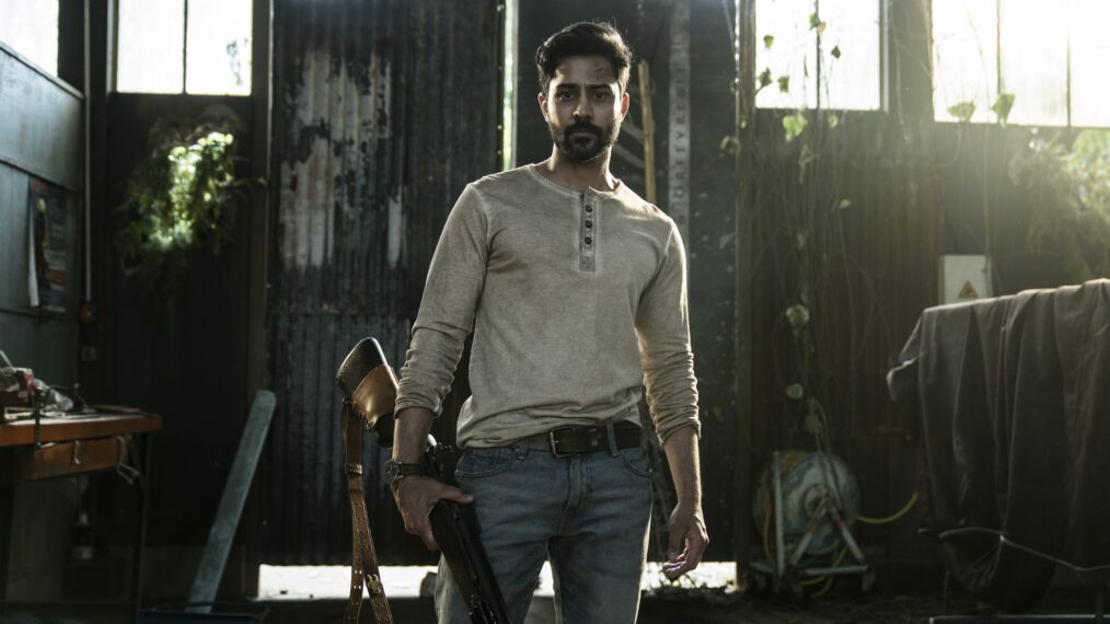 Manish Dayal as Ash in Daryl Dixon: The Book of Carol