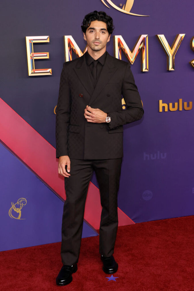 Taylor Zakhar Perez attends the 76th Primetime Emmy Awards at Peacock Theater on September 15, 2024 in Los Angeles, California