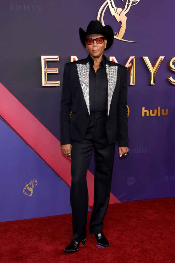 RuPaul attends the 76th Primetime Emmy Awards at Peacock Theater on September 15, 2024 in Los Angeles, California.