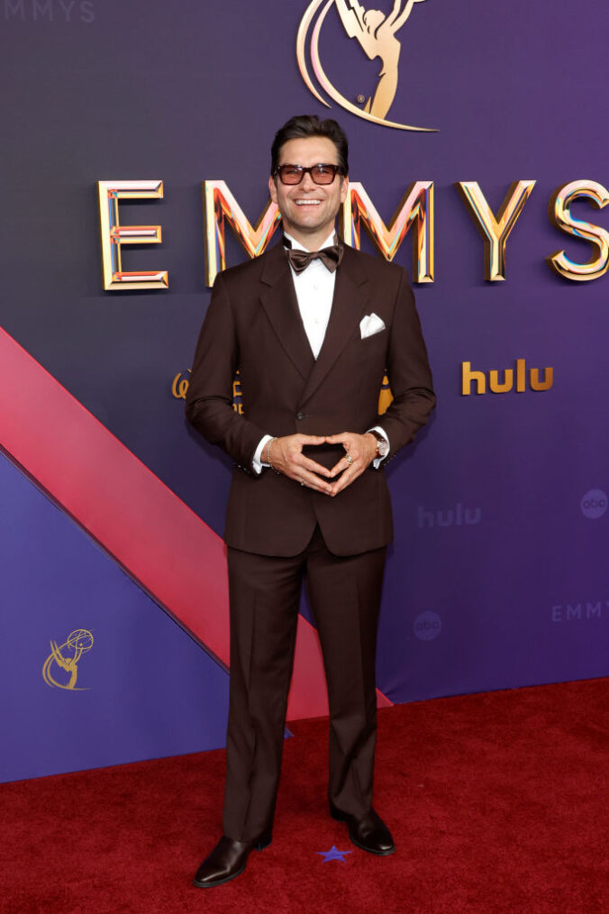 Antony Starr attends the 76th Primetime Emmy Awards at Peacock Theater on September 15, 2024 in Los Angeles, California.
