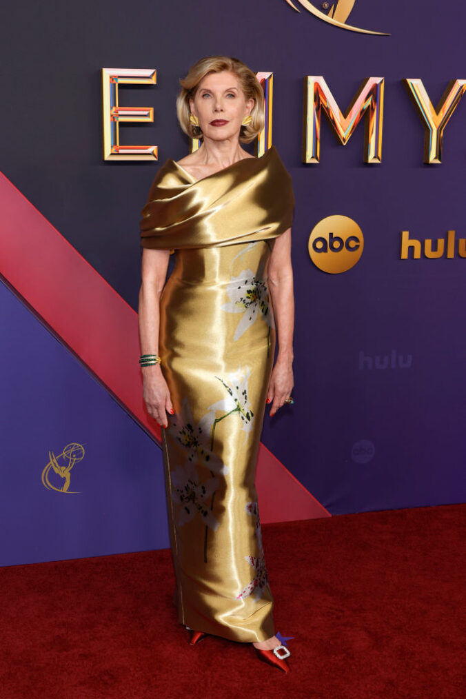 Christine Baranski attends the 76th Primetime Emmy Awards at Peacock Theater on September 15, 2024 in Los Angeles, California.