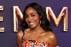 Ayo Edebiri attends the 76th Primetime Emmy Awards at Peacock Theater on September 15, 2024 in Los Angeles, California.