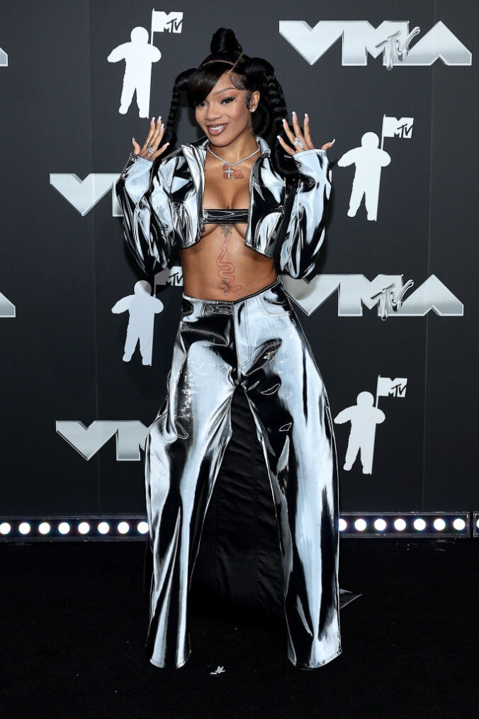 GloRilla attends the 2024 MTV Video Music Awards at UBS Arena on September 11, 2024 in Elmont, New York.