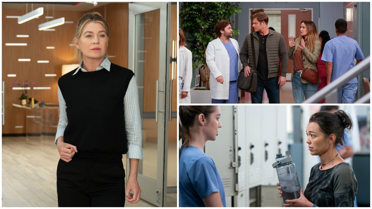 Meredith Grey, Jo Wilson, Link, and Schmidt, and Yasuda in Greys Anatomy