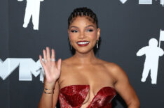 Halle Bailey attends the 2024 MTV Video Music Awards at UBS Arena on September 11, 2024 in Elmont, New York.