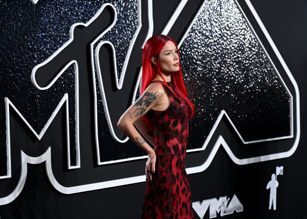Halsey attends the 2024 MTV Video Music Awards at UBS Arena on September 11, 2024 in Elmont, New York.
