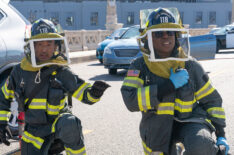 Kenneth Choi and Aisha Hinds in 9-1-1 - 'Episode 801”