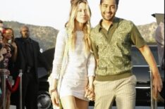 Gillian Zinser and Manish Dayal in 90210