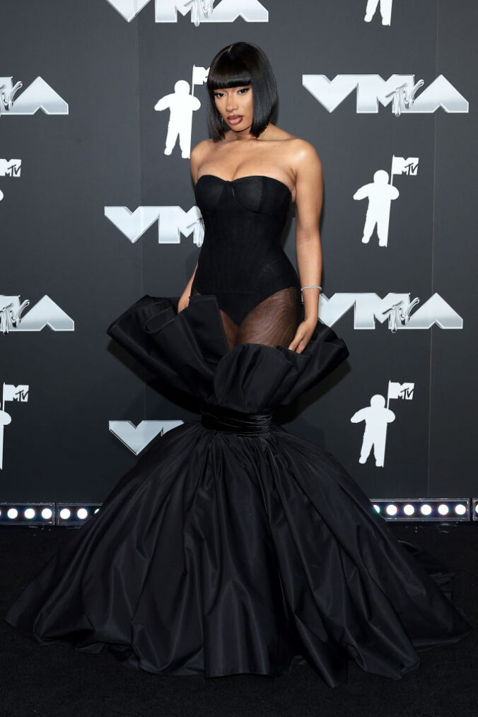 Megan Thee Stallion attends the 2024 MTV Video Music Awards at UBS Arena on September 11, 2024 in Elmont, New York.
