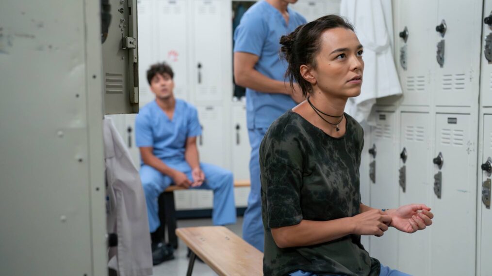 Midori Francis as Mika Yasuda on Grey's Anatomy