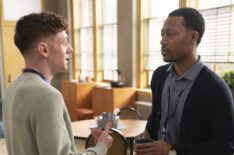 Chris Perfetti and Tyler James Williams in 'Abbott Elementary' Season 4