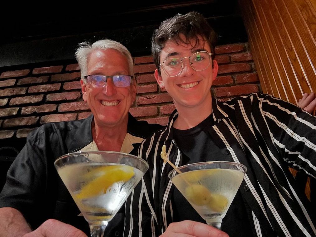 Bob Kilroy of 'The Golden Bachelorette' with his daughter