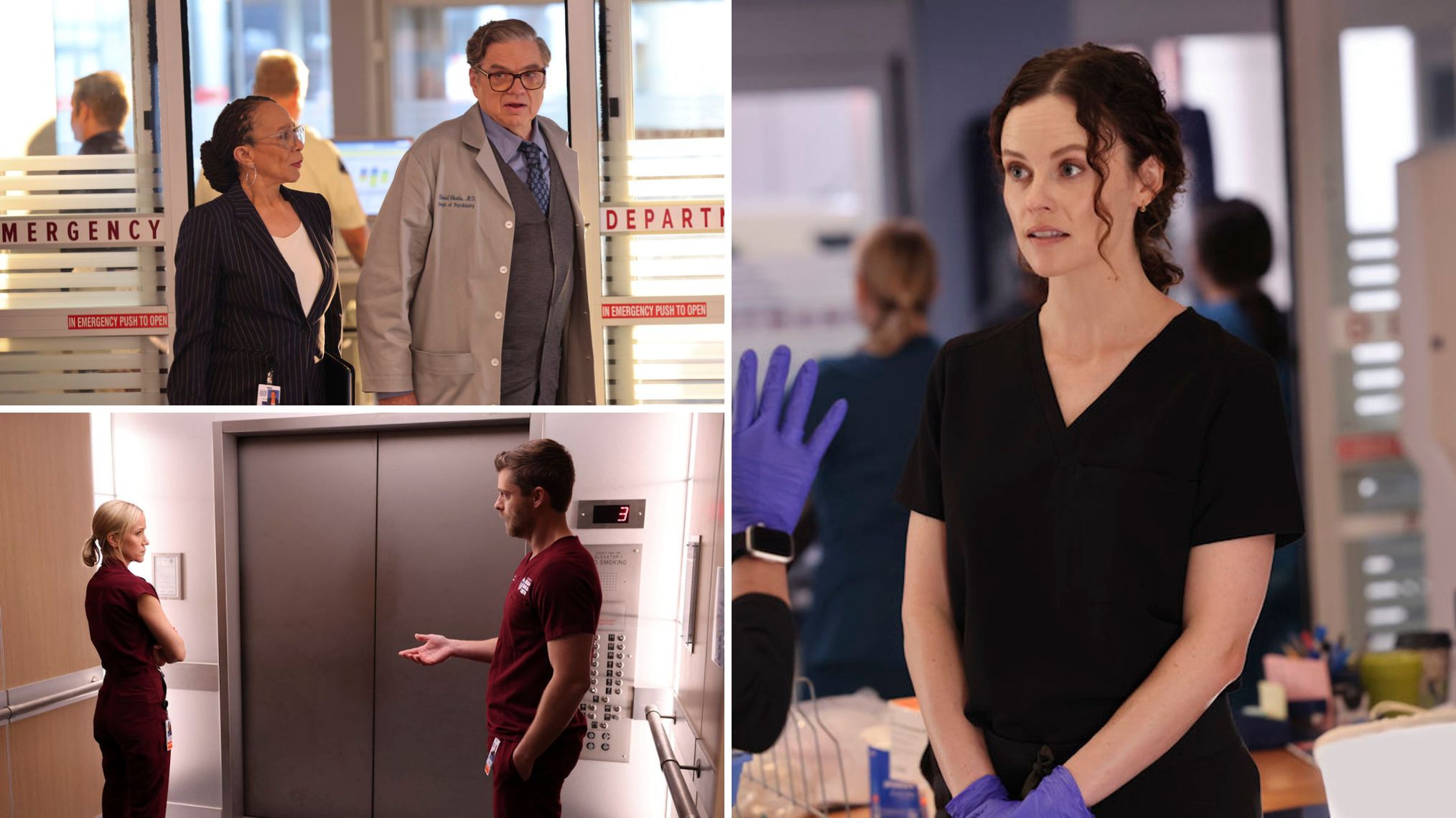 'Chicago Med' Season 10 Premiere Photos Sarah Ramos and Darren