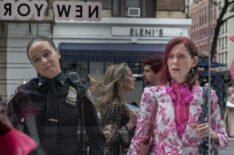 Carra Patterson as Kaya Blanke and Carrie Preston as Elsbeth Tascioni in Elspeth - 'Subscription to Murder'