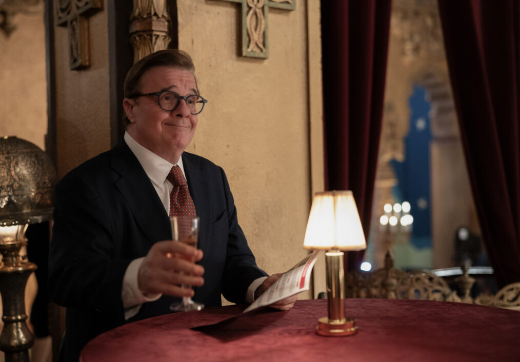 Nathan Lane as Phillip Cross in 'Elsbeth' Season 2 Episode 1 - 'Subscription to Murder'