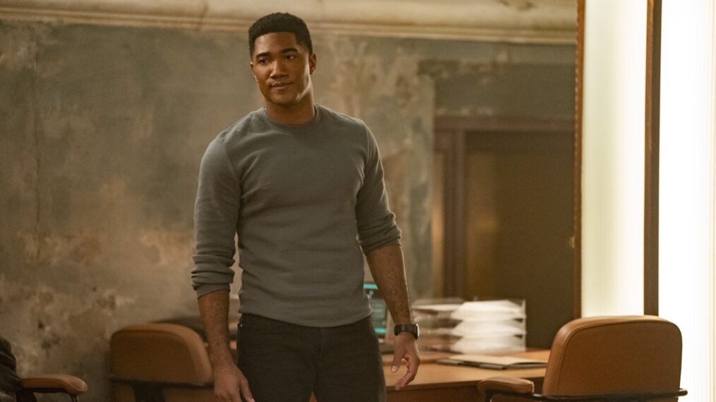Carter Redwood as Special Agent Andre Raines in the 'FBI: International' Season 4 Premiere 