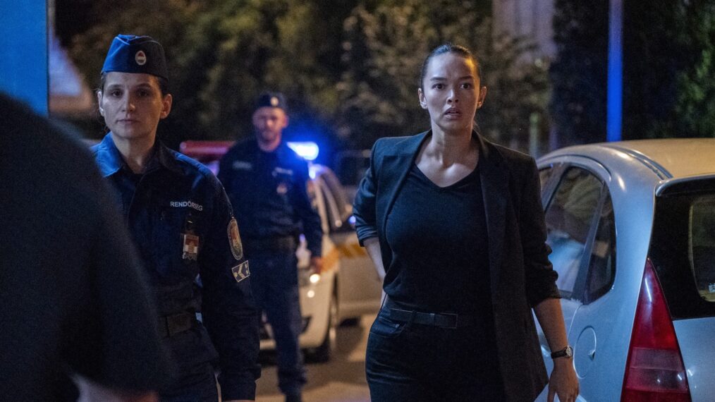 Vinessa Vidotto as Special Agent Cameron Vo in the 'FBI: International' Season 4 Premiere 