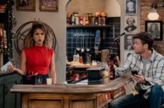 Jess Salgueiro as Eve and Jack Cutmore-Scott as Freddy — 'Frasier' Season 2 Episode 2 'Cyrano, Cyrano'