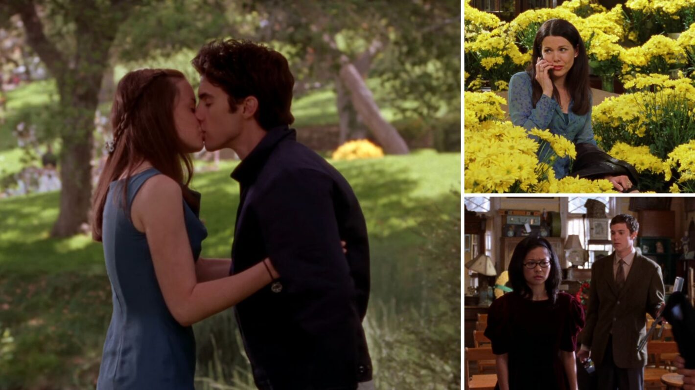 Alexis Bledel and Milo Ventimiglia; Lauren Graham; Keiko Agena and Adam Brody on 'Gilmore Girls'