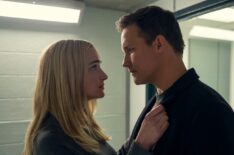 Brianne Howey as Georgia Miller, Scott Porter as Paul in 'Ginny & Georgia' Season 3
