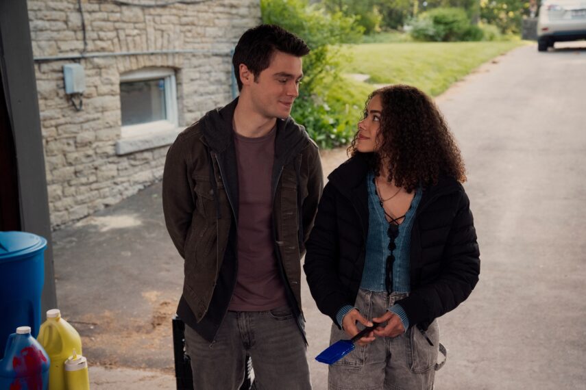 Felix Mallard as Marcus Baker, Antonia Gentry as Ginny Miller in 'Ginny and Georgia'